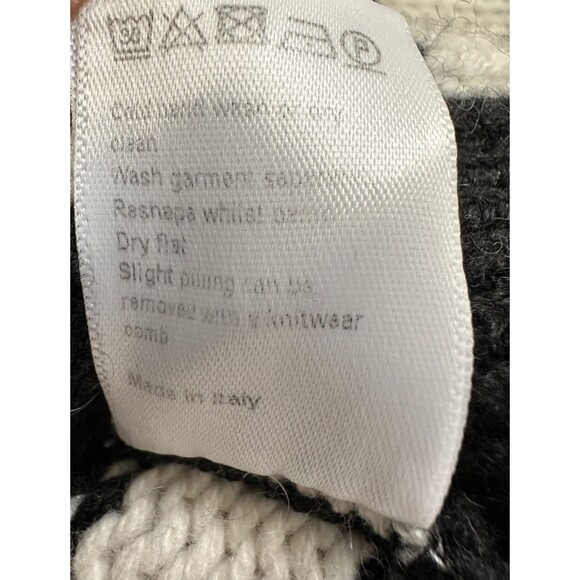 ME+EM MERINO CASHMERE BRETON STRIPE SWEATER SIZE MEDIUM RARE - Picture 13 of 15